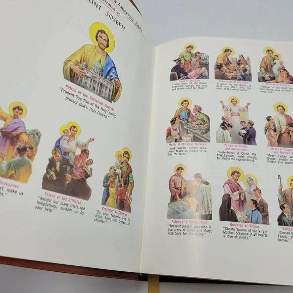 Saint Joseph Edition The New American Bible Catholic Book Publishing Co 1992 EUC - Picture 14 of 16